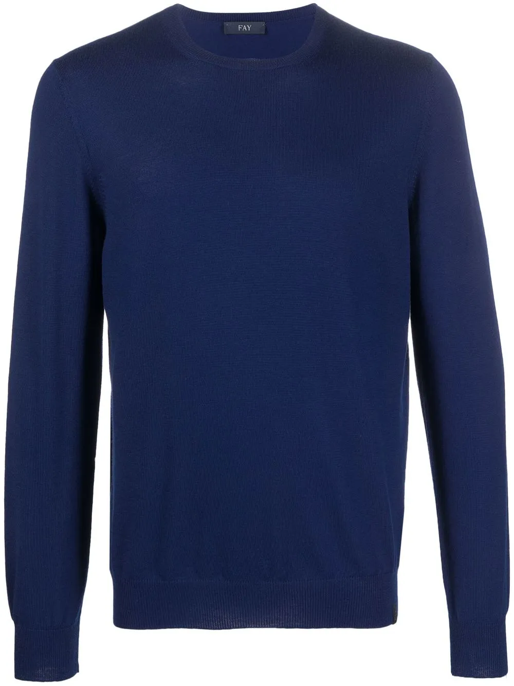 

Fay crew neck wool sweatshirt - Blue