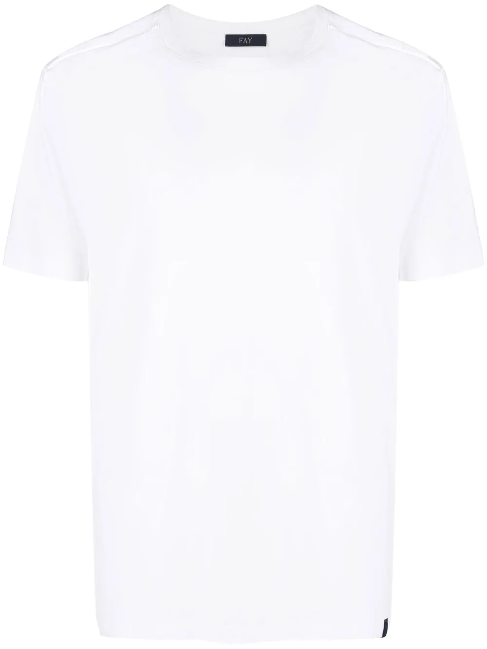 

Fay short-sleeve crew-neck T-shirt - White