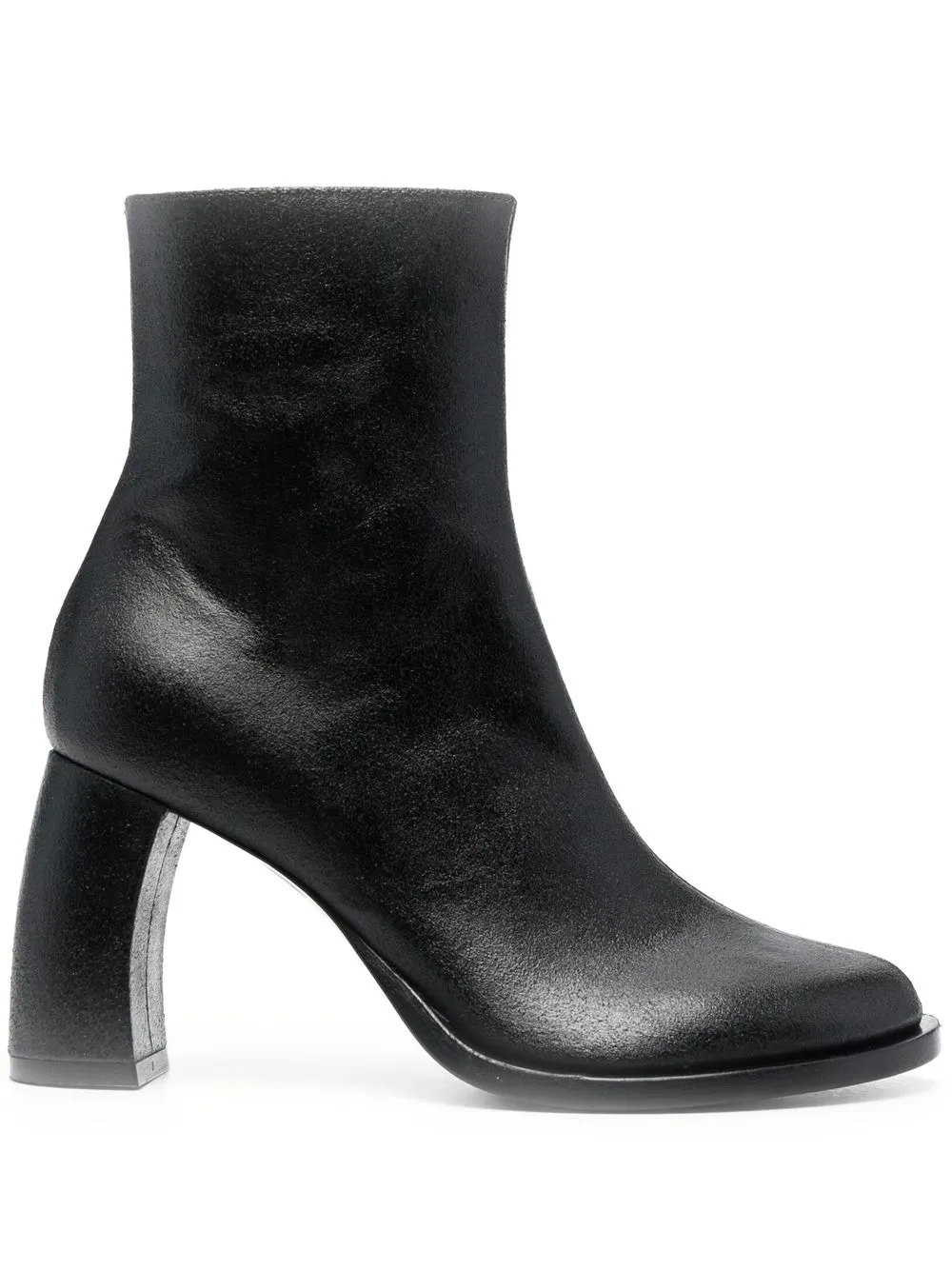 

Ann Demeulemeester 80mm leather ankle boots - Black