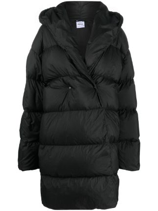 Padded oversized outlet coat