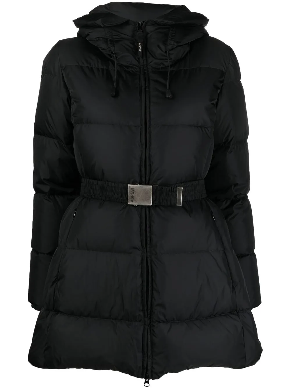 

ASPESI padded long-sleeve coat - Black