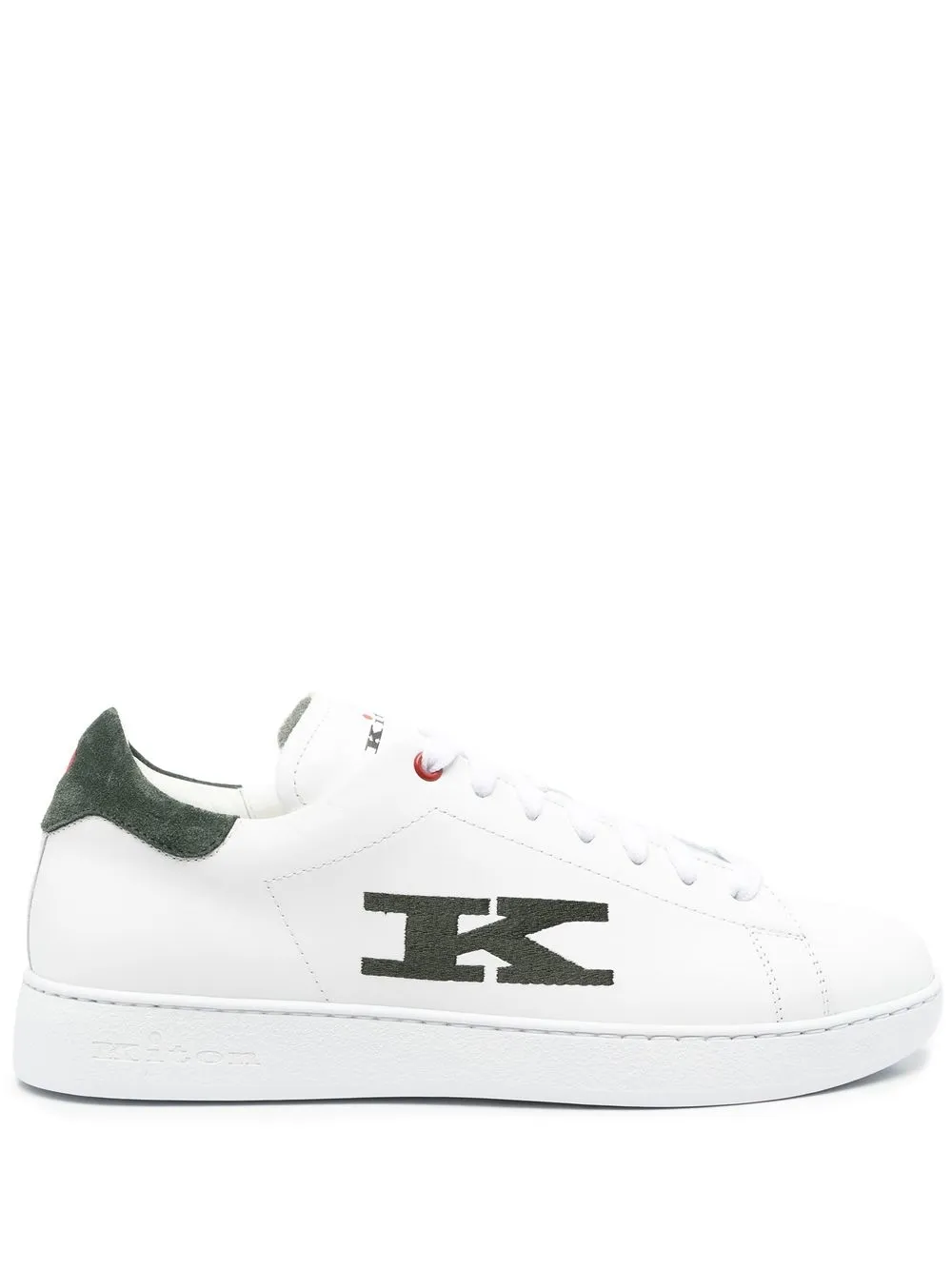 

Kiton tenis bajos bordados - Blanco