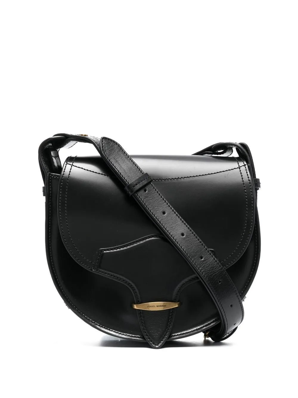 

Isabel Marant bolsa satchel con asa - Negro