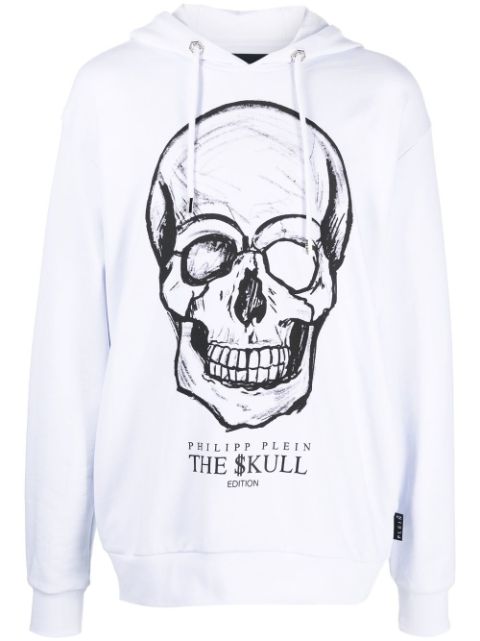 Philipp Plein skull-print hoodie Men