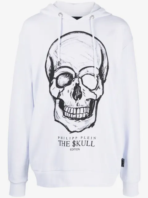 Philipp Plein skull-print hoodie