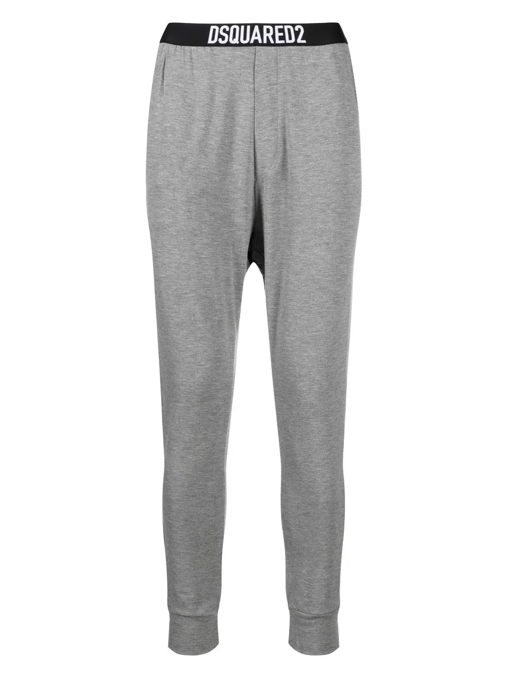 

Dsquared2 logo-waistband pyjama trousers - Grey