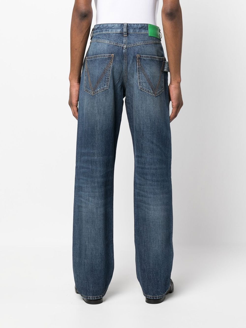 Bottega Veneta High waist jeans Blauw