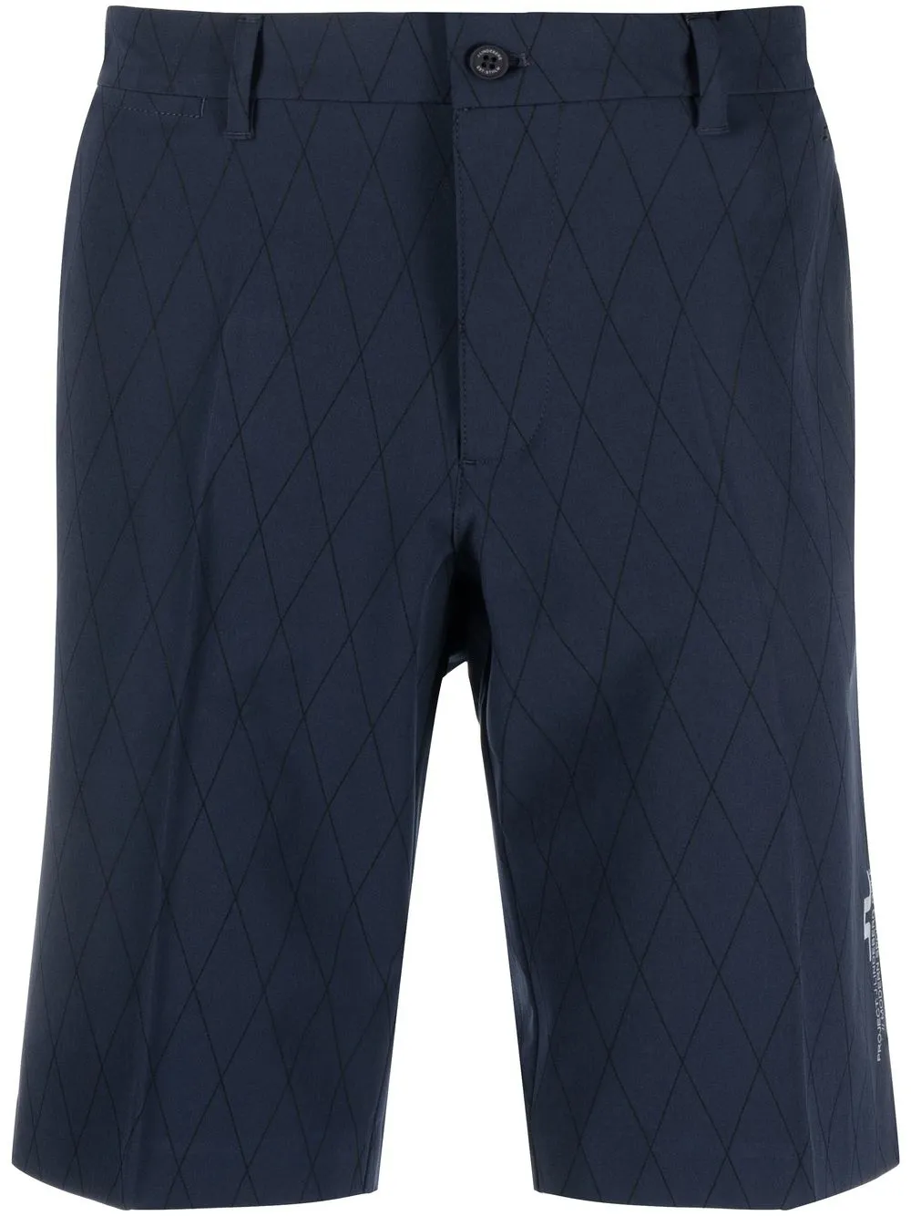 

J Lindeberg Active argyle shorts - Blue