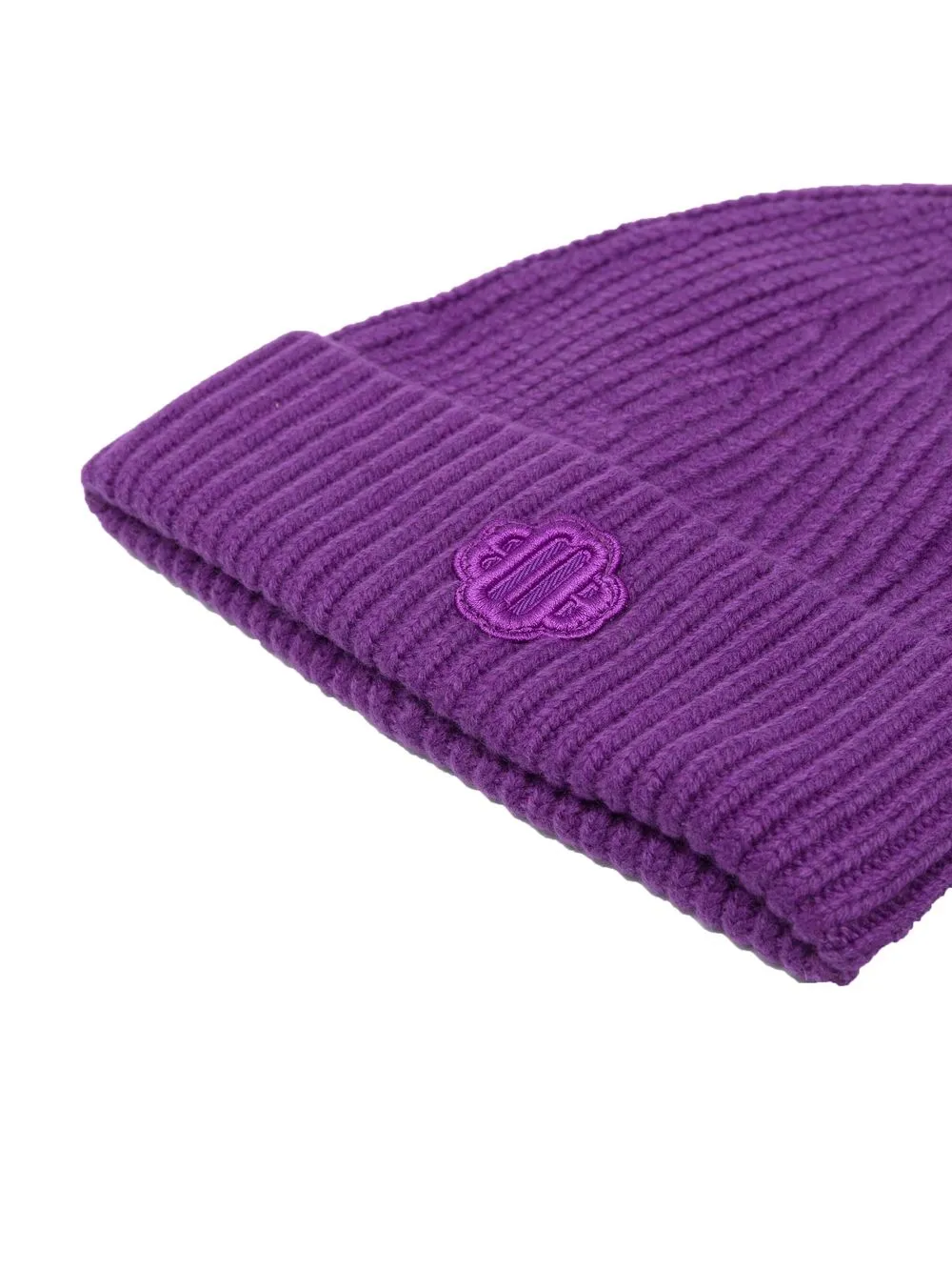 Maje Ebeanie Logo embroidered Knitted Beanie Hat In Violets ModeSens maje-ebeanie-logo-embroidered-knitted-beanie-hat-in-violets-modesens