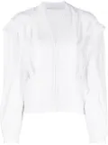 IRO Elea lace-detail V-neck blouse - White