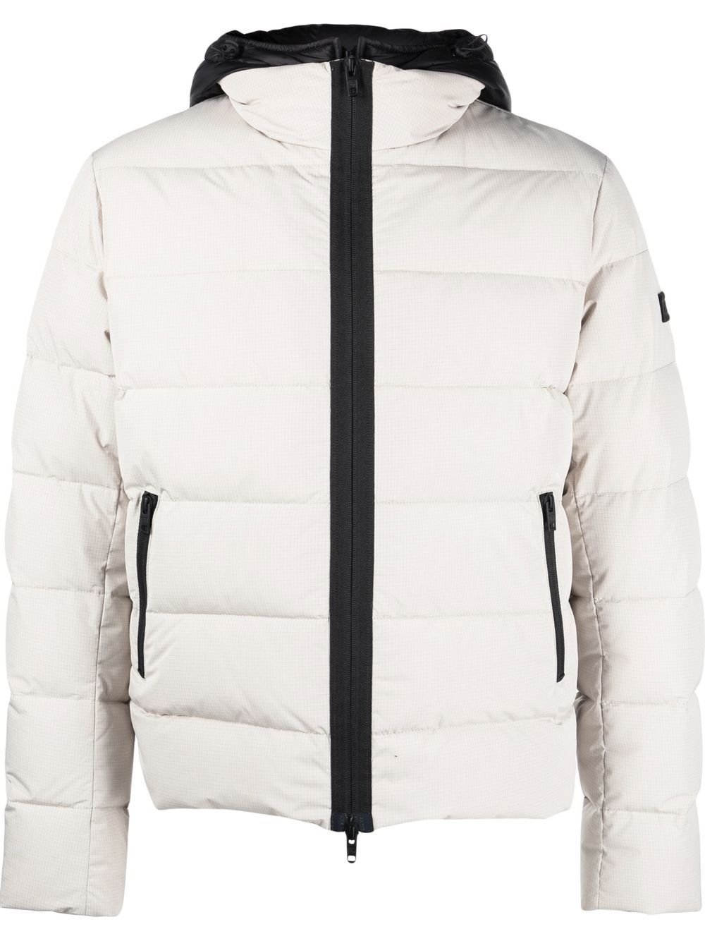 

Fay hooded down puffer jacket - Neutrals