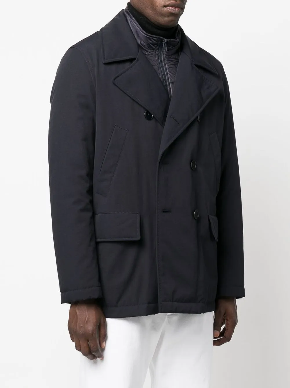  Fay Cabanjacke Mit Steppung   Blau 