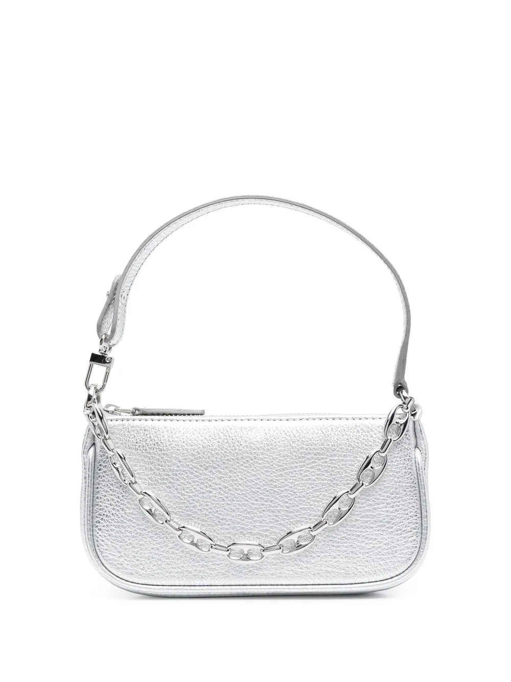 

BY FAR bolsa de hombro Rachel mini - Plateado