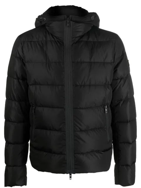 padded hooded jacket
