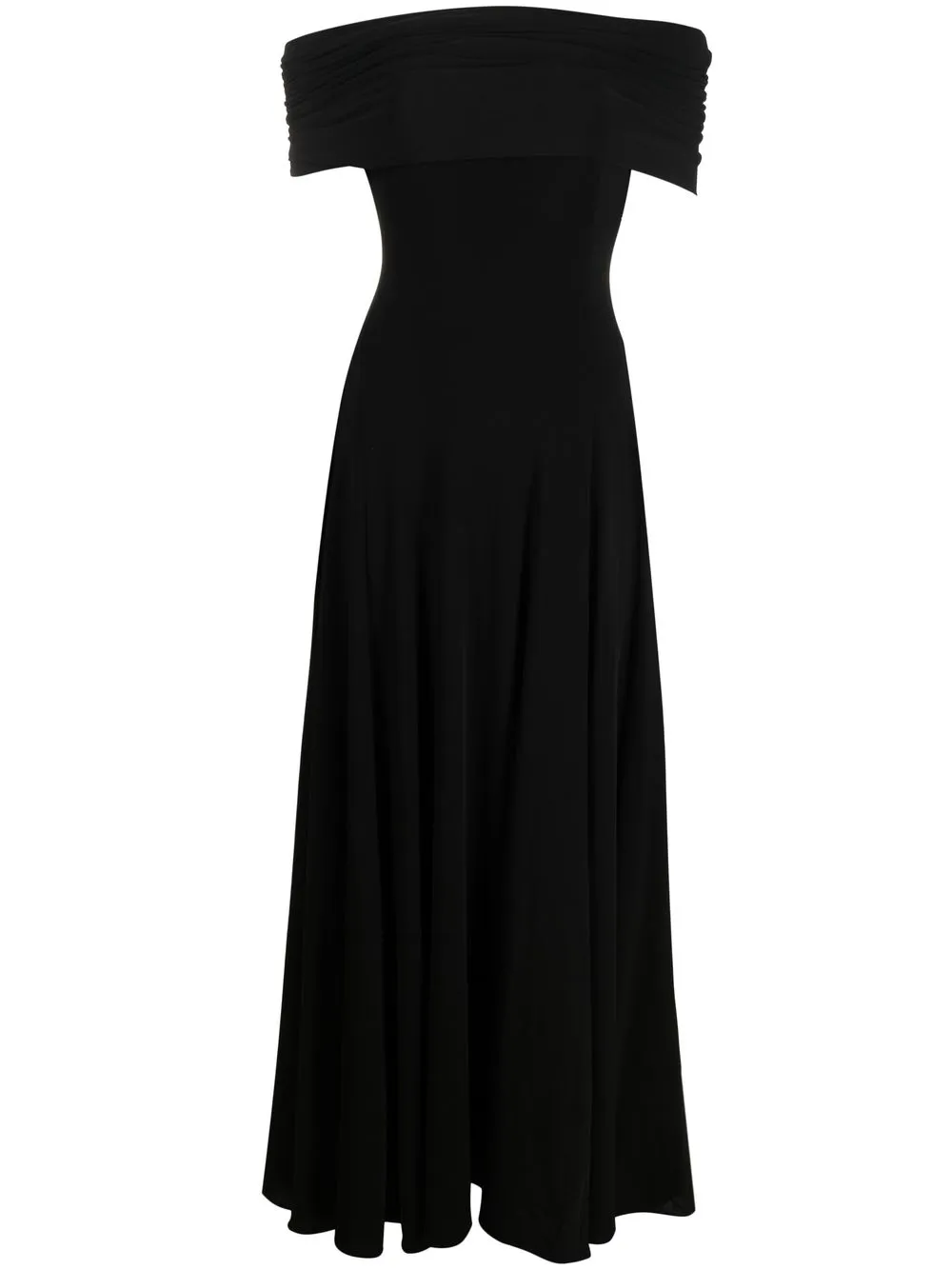 

KHAITE vestido de fiesta con hombros descubiertos - Negro