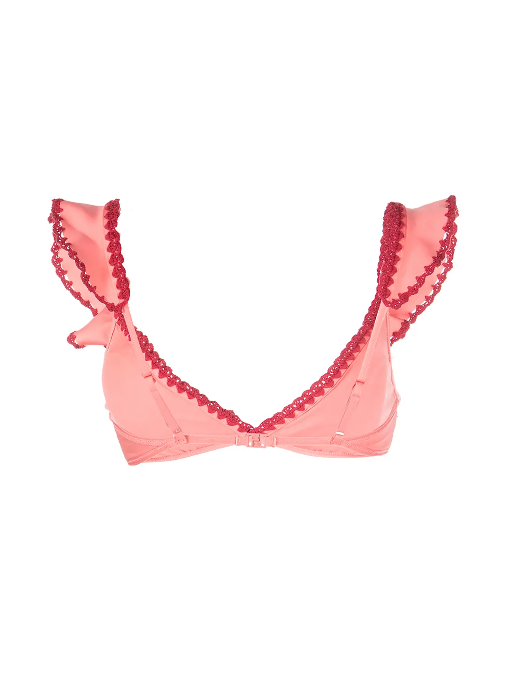 ZIMMERMANN Lyre Crochet Frill Bikini Set Farfetch