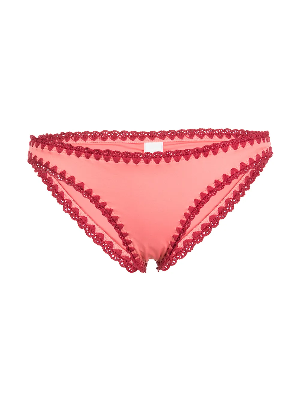 ZIMMERMANN Lyre Crochet Frill Bikini Set Farfetch