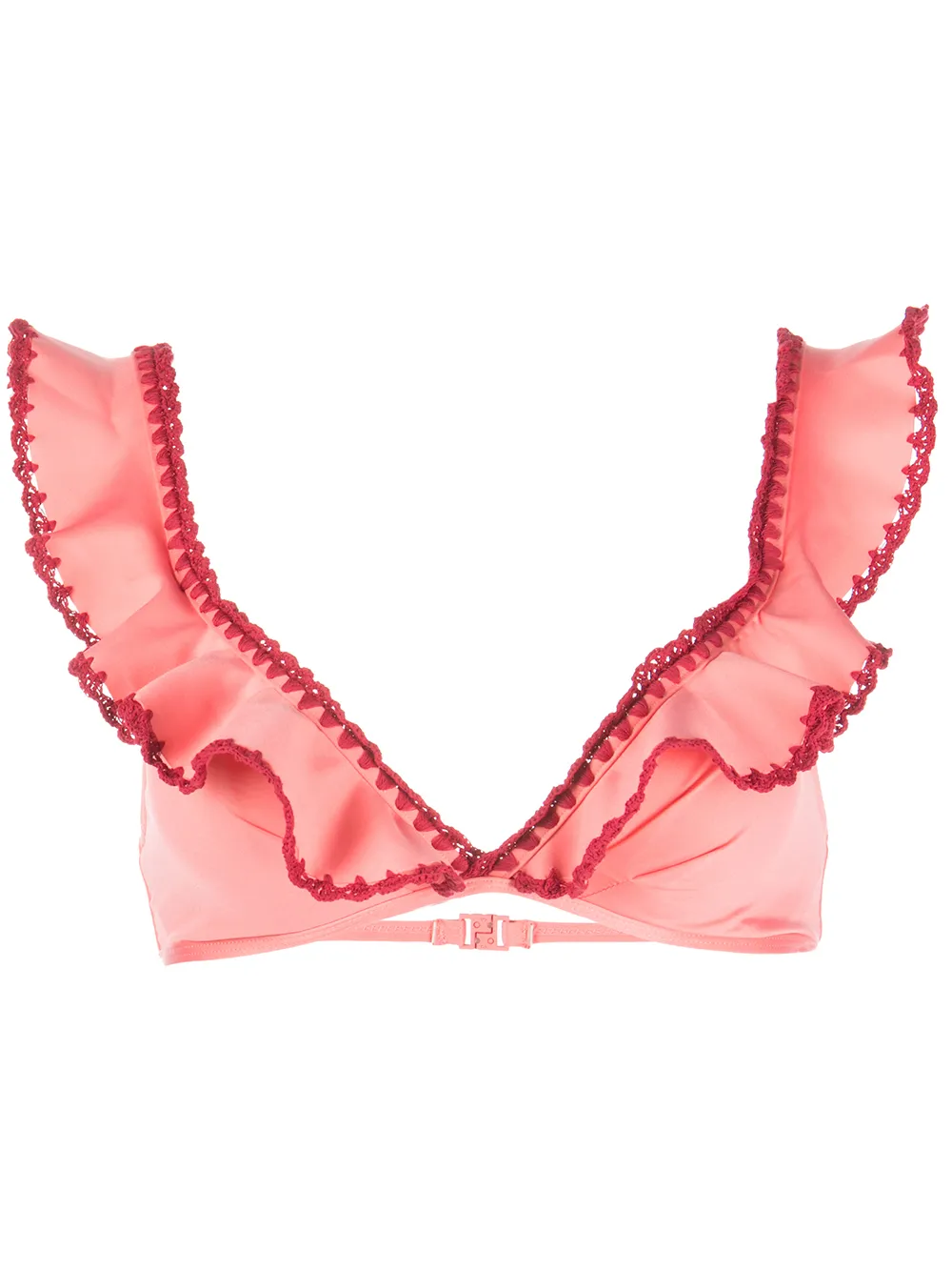 

ZIMMERMANN bikini Lyre de crochet - Rojo