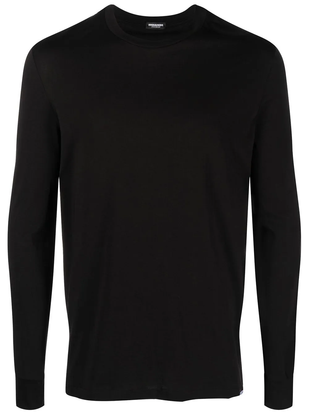 

Dsquared2 playera manga larga con parche del logo - BLACK