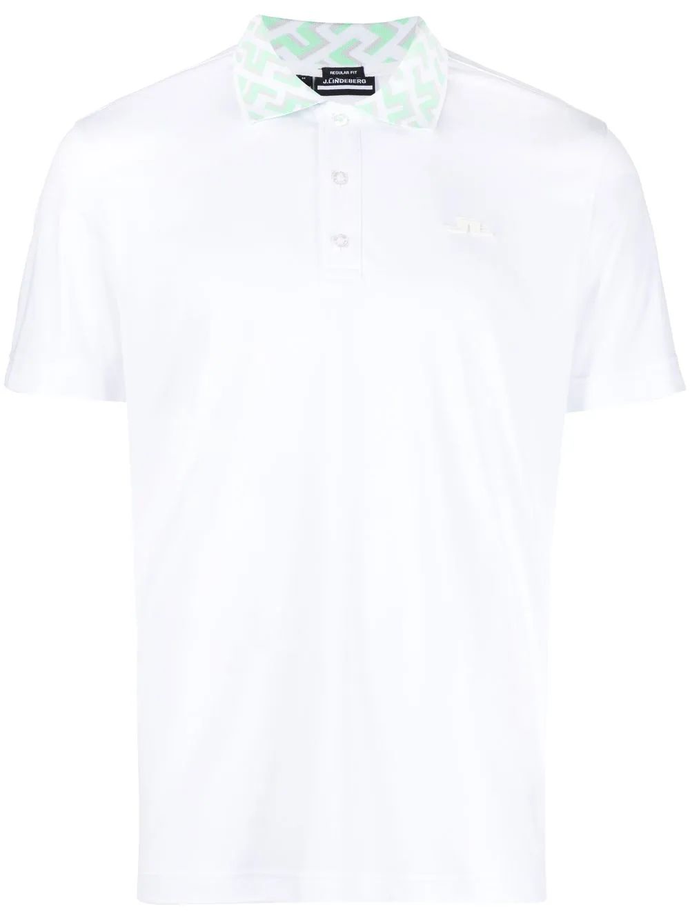 

J Lindeberg playera tipo polo Lux Bridge - Blanco