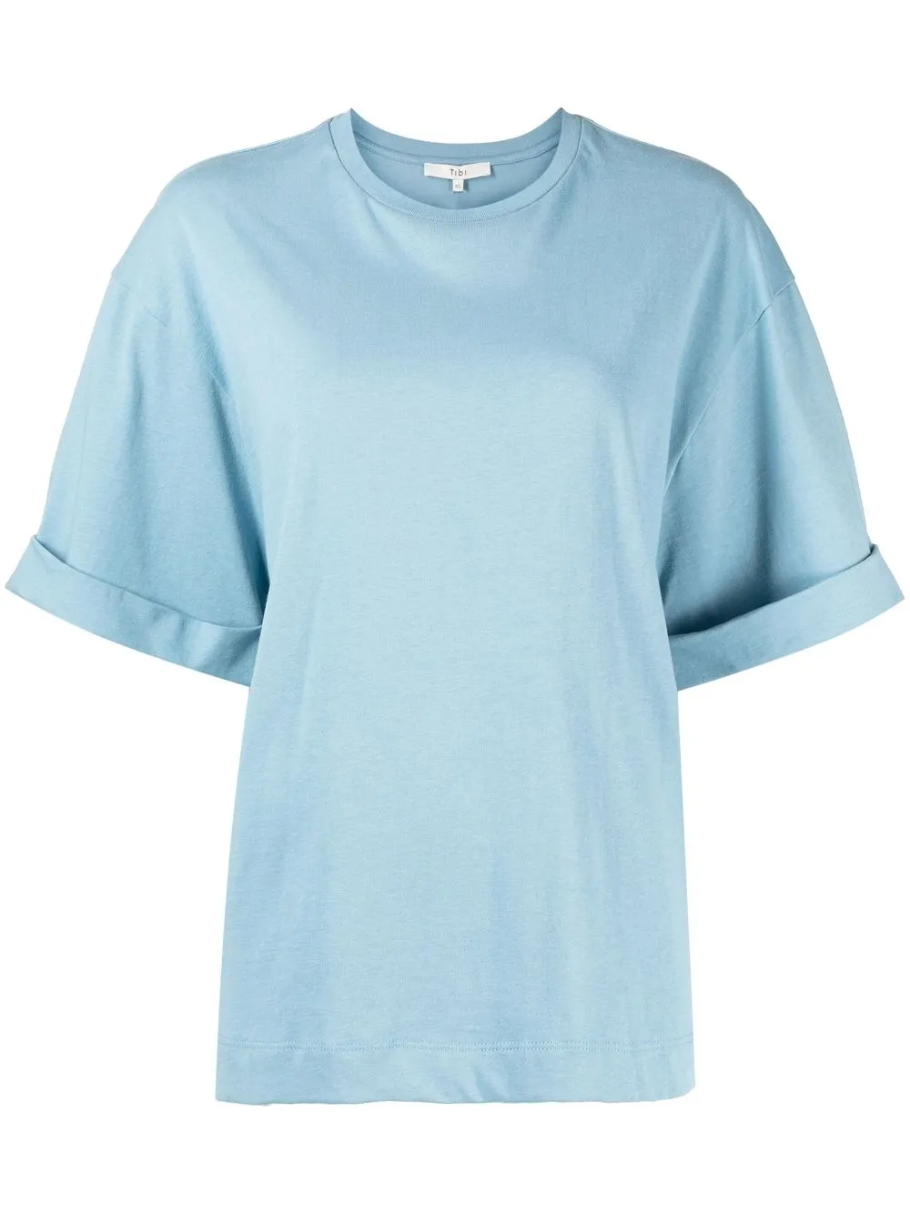 

Tibi playera con cuello redondo - Azul