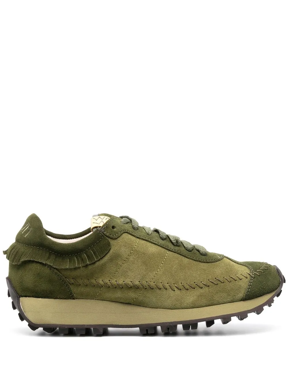 

visvim suede low-top sneakers - Green