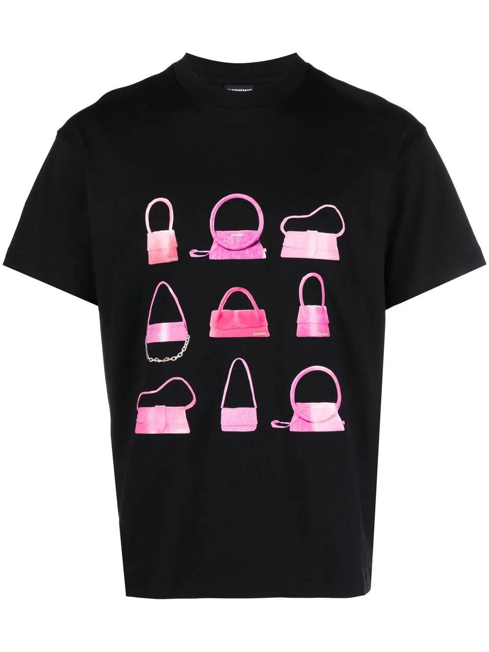 JACQUEMUS BAG-PRINT COTTON T-SHIRT