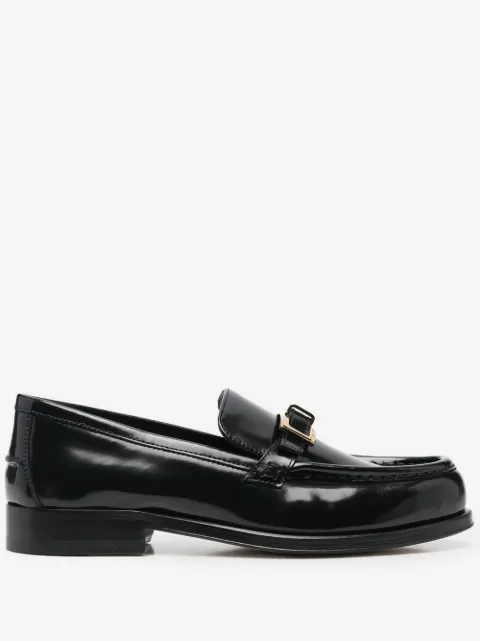 Sergio Rossi mocasines con hebilla