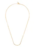 All Blues Fold chain bar-pin necklace - Gold