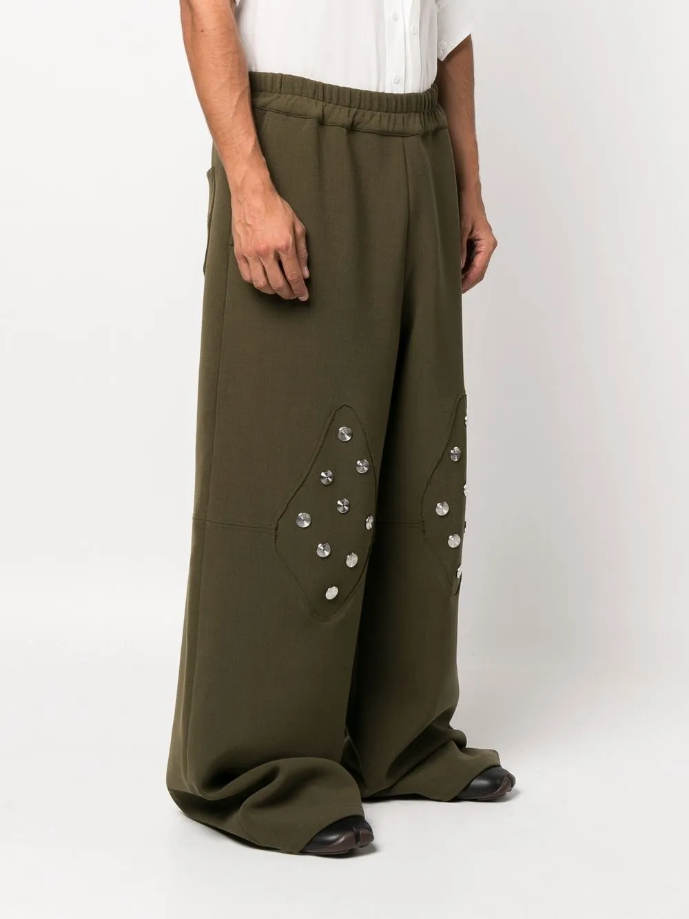 namacheko split tailored pants-