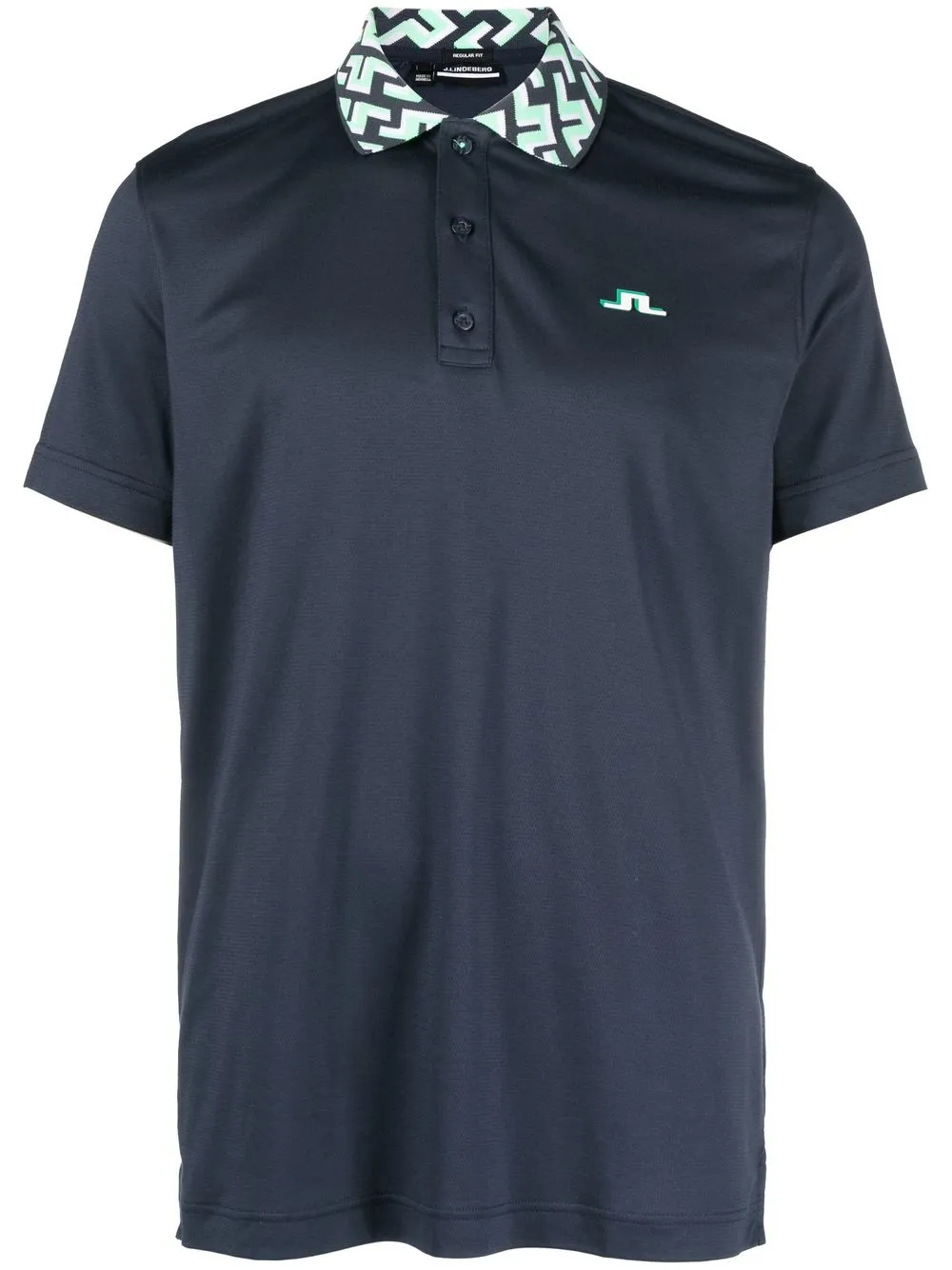 

J Lindeberg playera tipo polo Lux Bridge - Azul