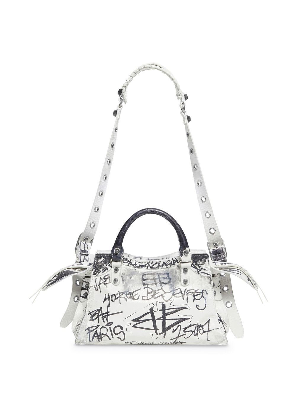 Balenciaga Women's Neo Cagole Xs Graffiti Handbag