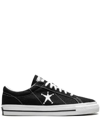 Converse Tenis x Stussy One Star Ox Low Preto FARFETCH BR