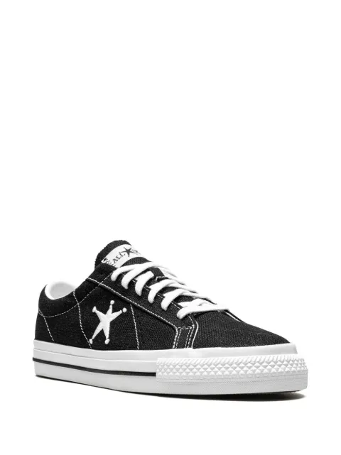converse x stüssy one star low