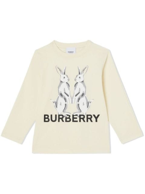 Burberry Kids Animal Kingdom print T-shirt