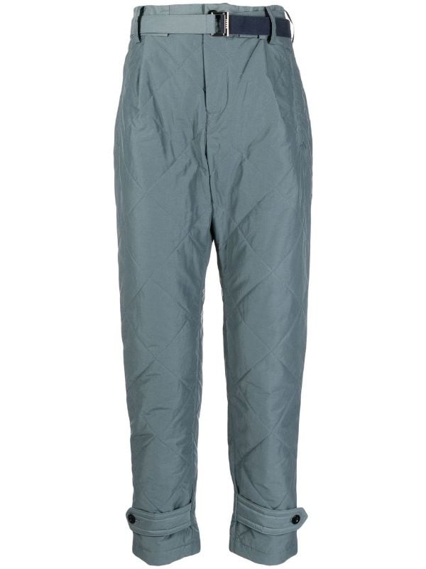 Sacai Belted Chino Trousers - Farfetch