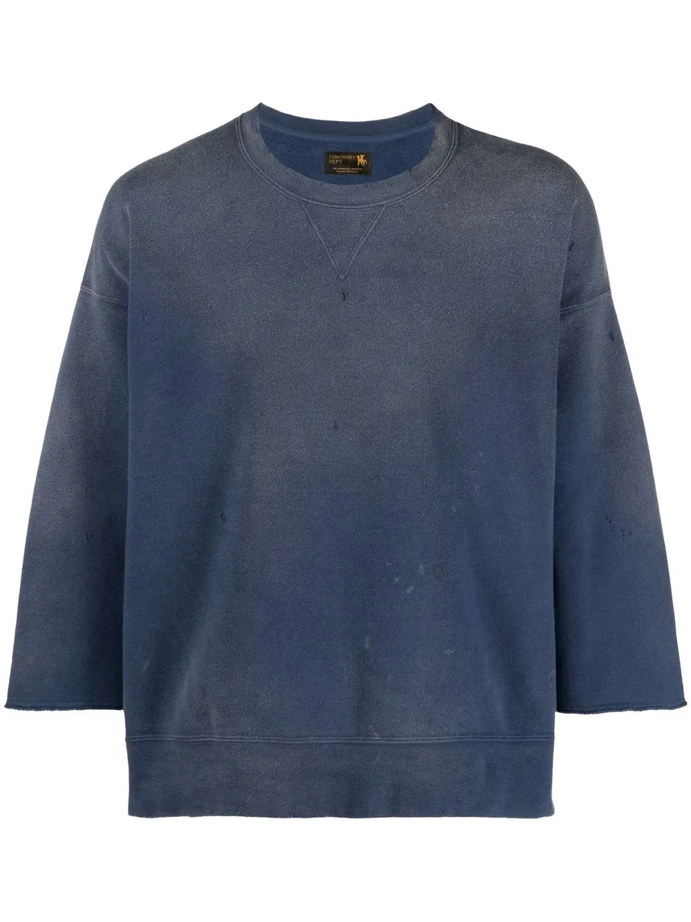 

visvim Jumbo faded-effect sweatshirt - Blue