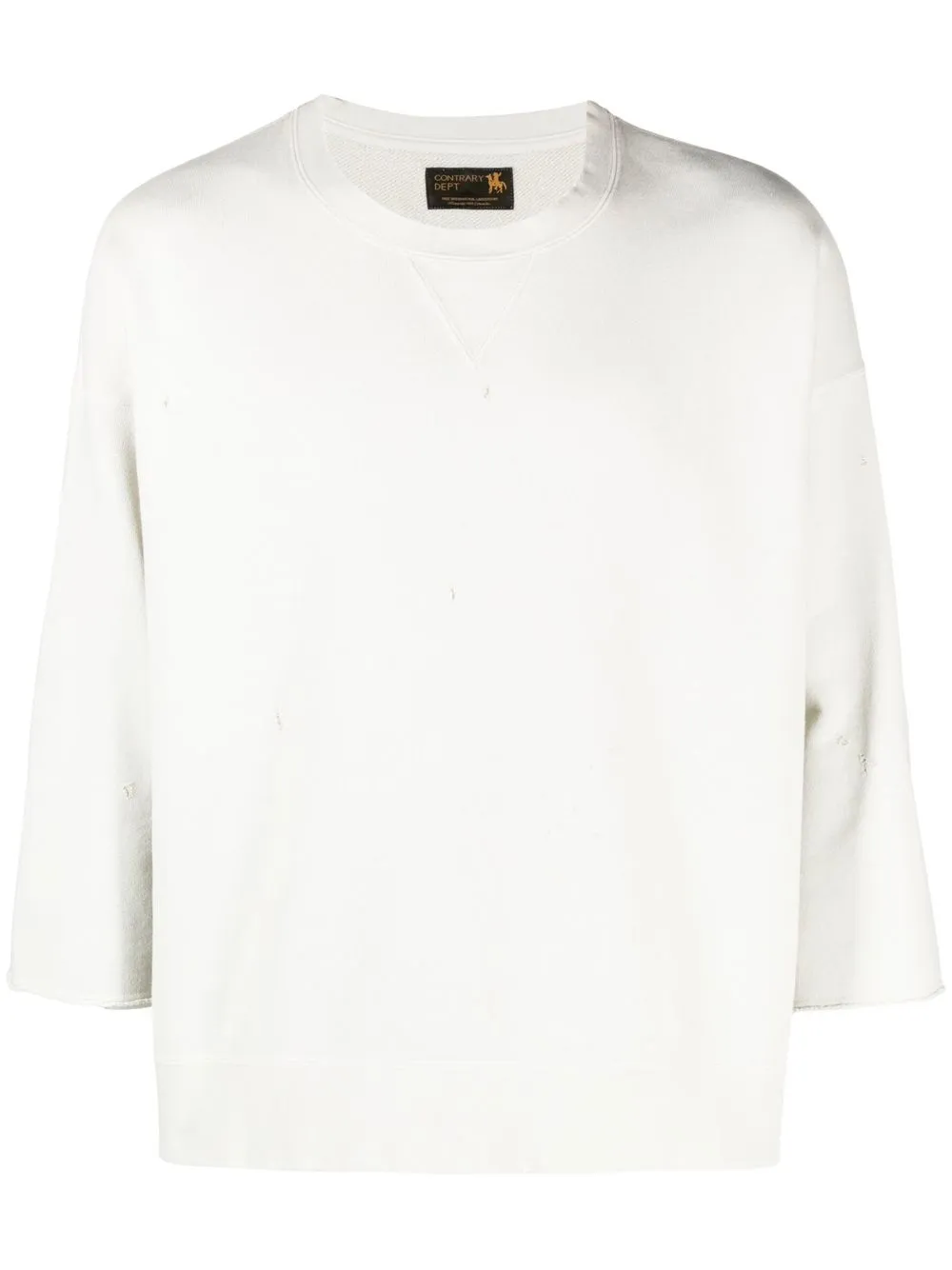 

visvim Jumbo faded-effect sweatshirt - White