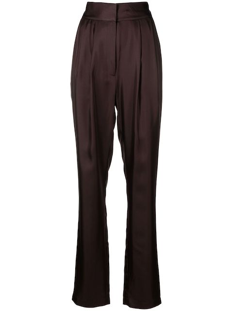 TOVE tapered-leg tailored trousers