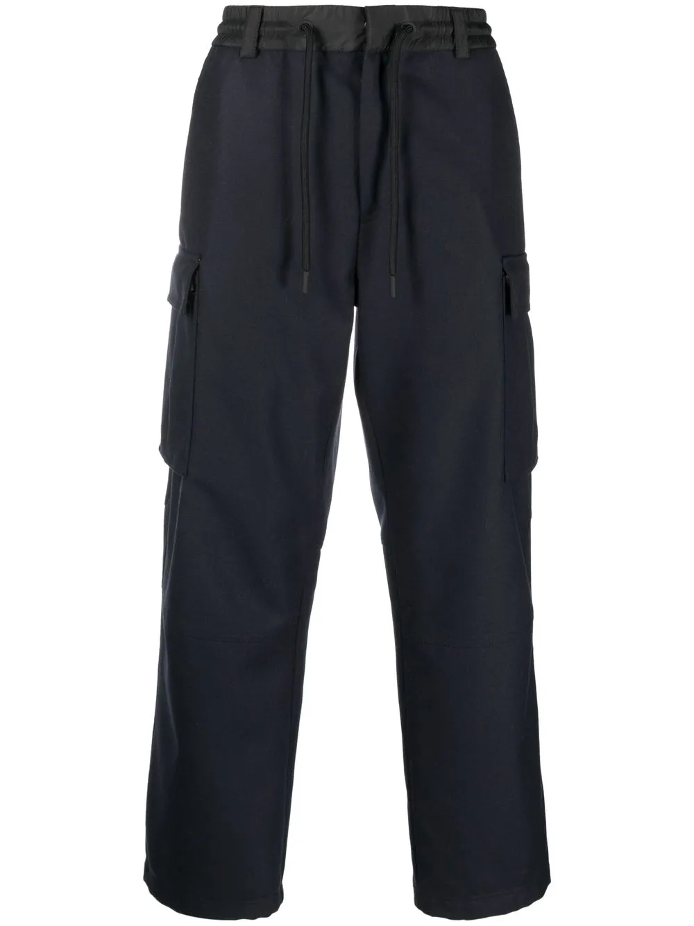 

Moncler straight-leg cargo trousers - Blue