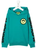 Barrow kids logo-print pullover hoodie - Green
