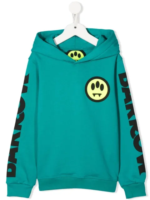 Barrow kids logo-print pullover hoodie