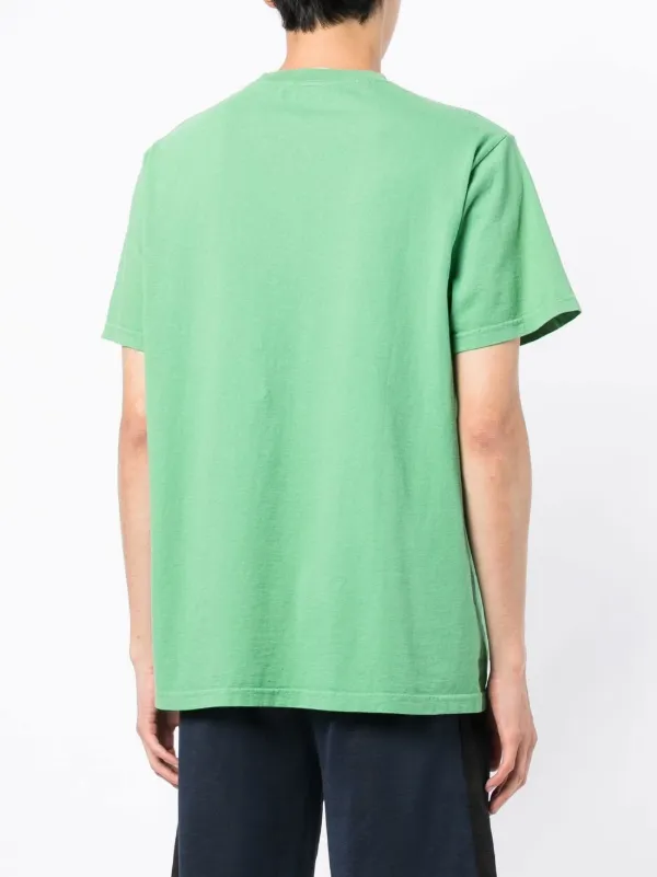 Sporty＆Rich Tシャツ ロゴプリント 半袖 グリーン Sporty & Rich ロゴ Tシャツ | グリーン | FARFETCH JP