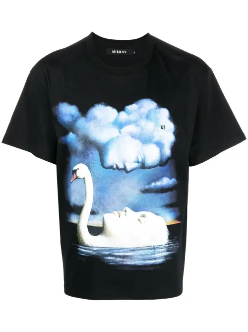 T-shirt à imprimé graphique - MISBHV - Modalova