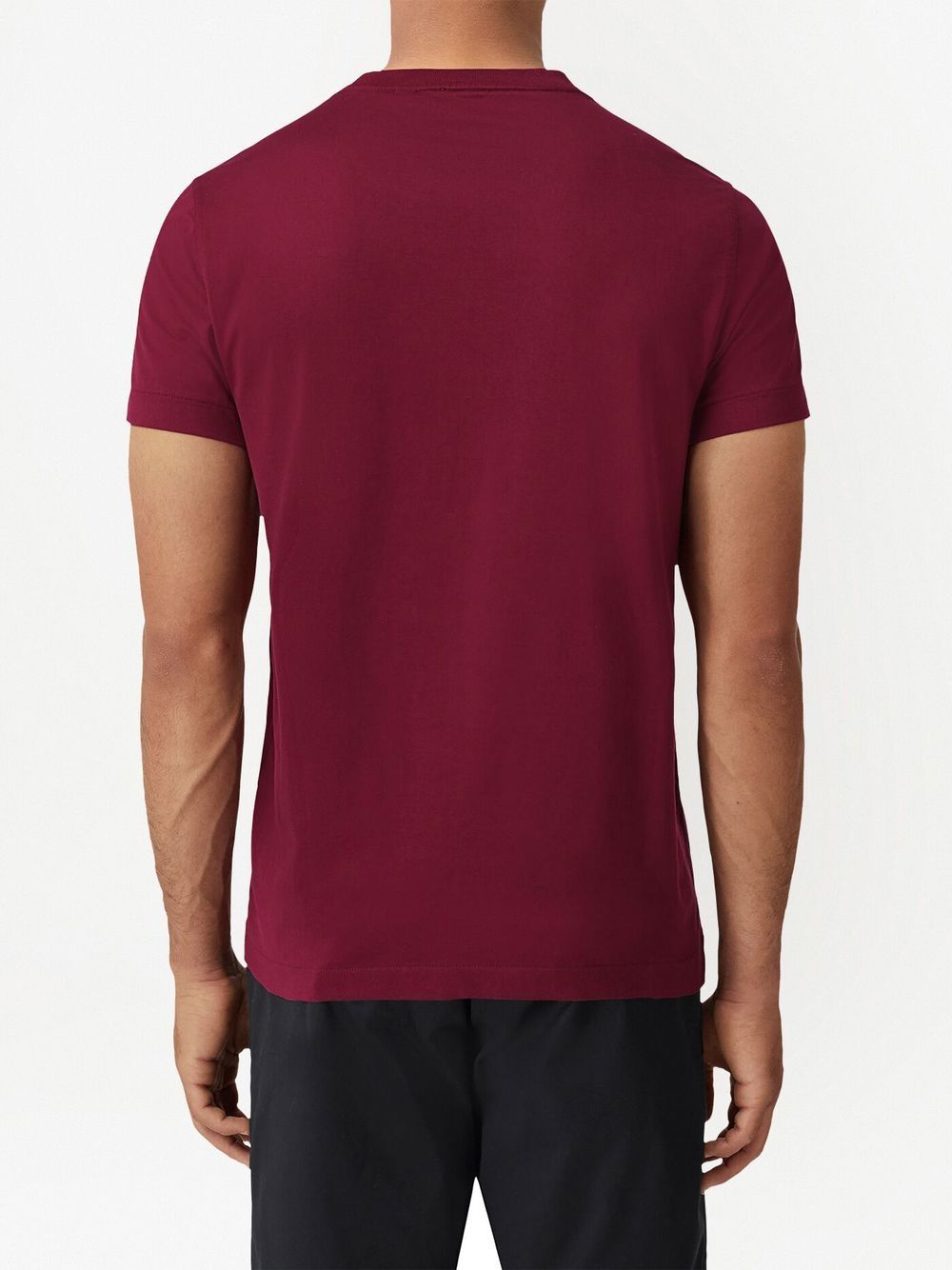 Burberry TB-embroidered cotton T-shirt Men