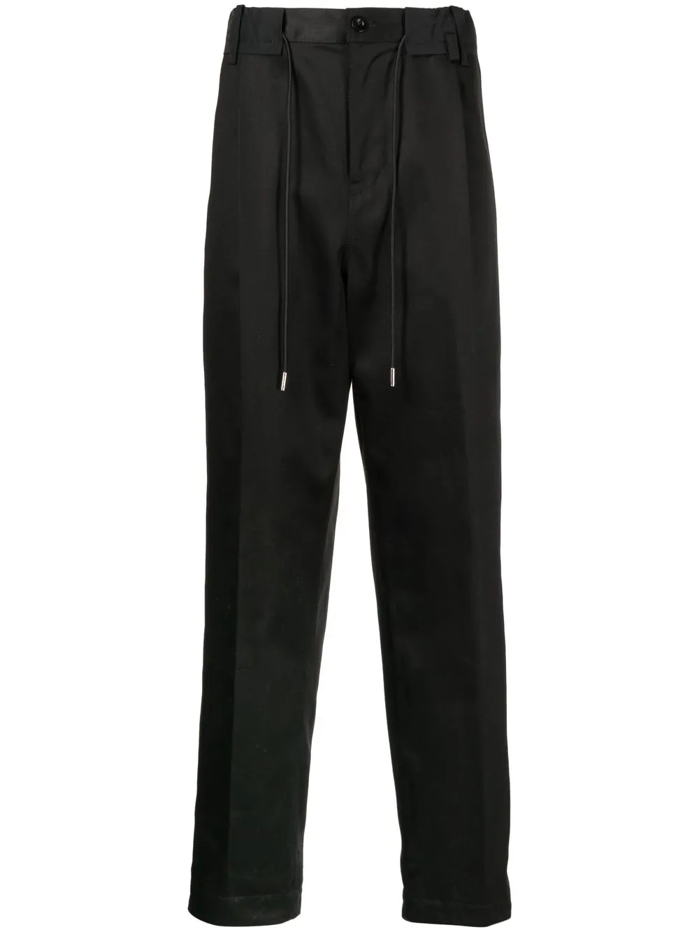 

sacai pantalones con cordones en la pretina - Negro