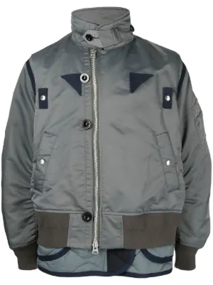 sacai down jacket mens