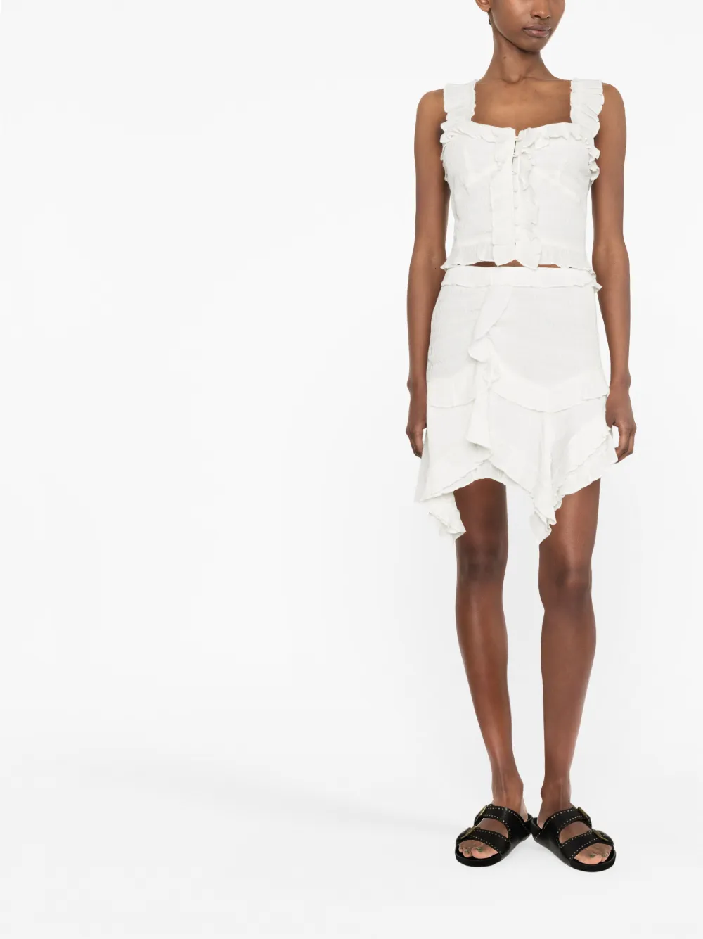 ISABEL MARANT Zijden top - Wit