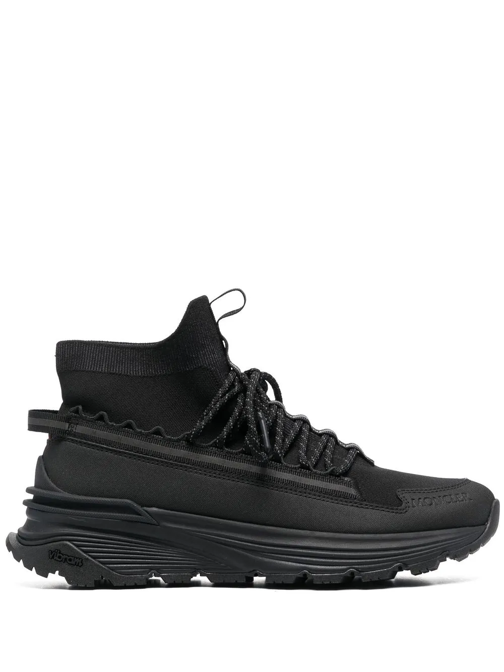 MONCLER MONTE RUNNER HIGH-TOP SNEAKERS