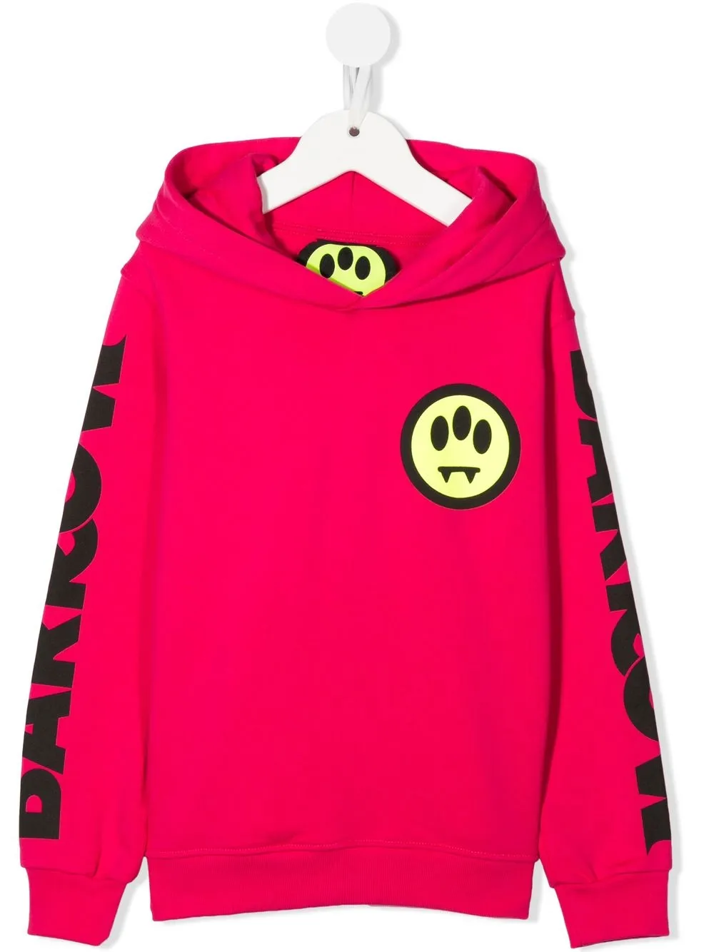 

Barrow kids hoodie con logo estampado - Rosado